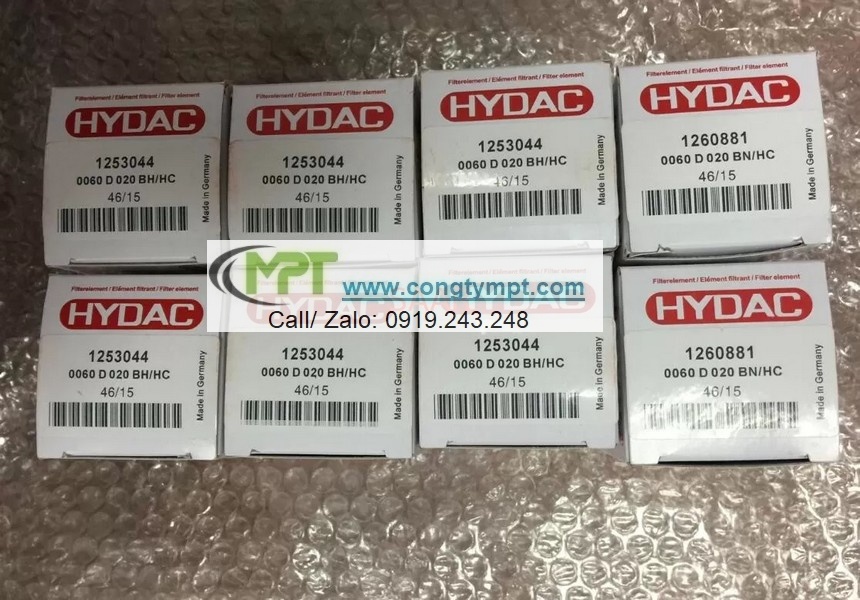 LỌC THỦY LỰC HYDAC 0060D025W