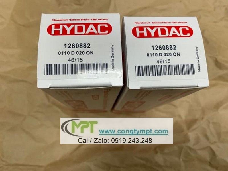 LỌC THỦY LỰC HYDAC 0110D020BH4HC