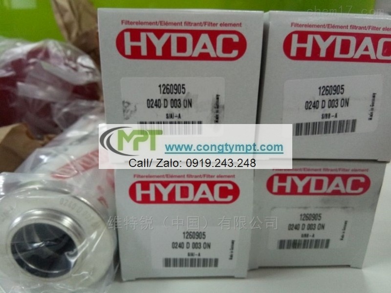 LỌC THỦY LỰC HYDAC 0240D003BN4HC